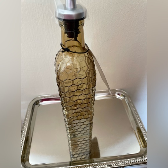 Medici 17 Oz /500ml Glass Cruet easy pour spout leak proof  handwash only . - Picture 5 of 5